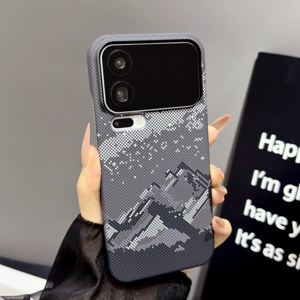 Photography Xiaomi 17 Ultra - Funda magnética con textura de copo