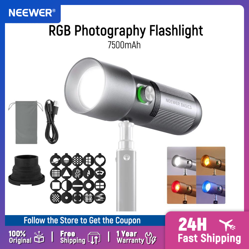 Strobe Light Studio - NEEWER BASICS FL10 Linterna de fotografía