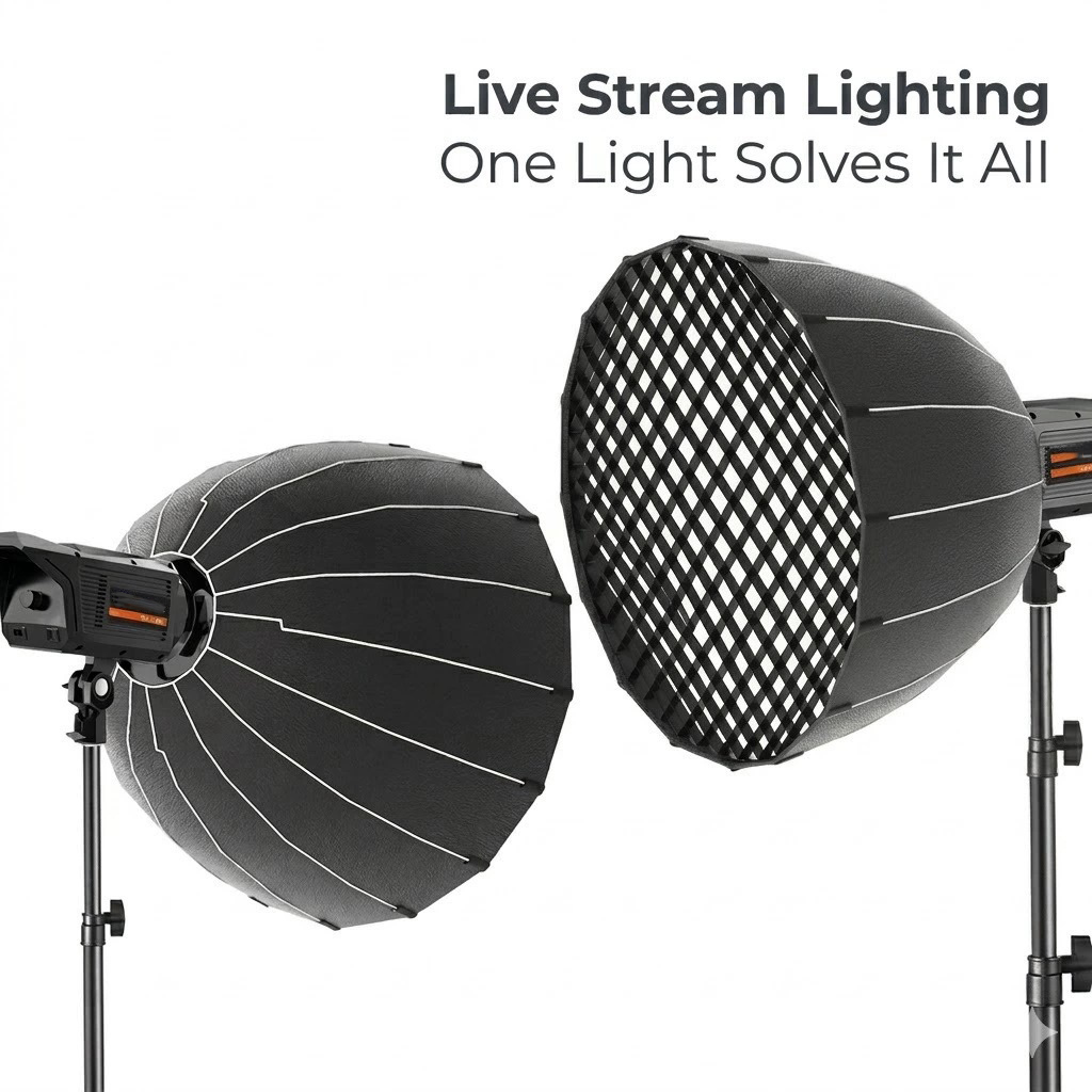 Strobe Light Studio - Luz LED de Video para Estudio,