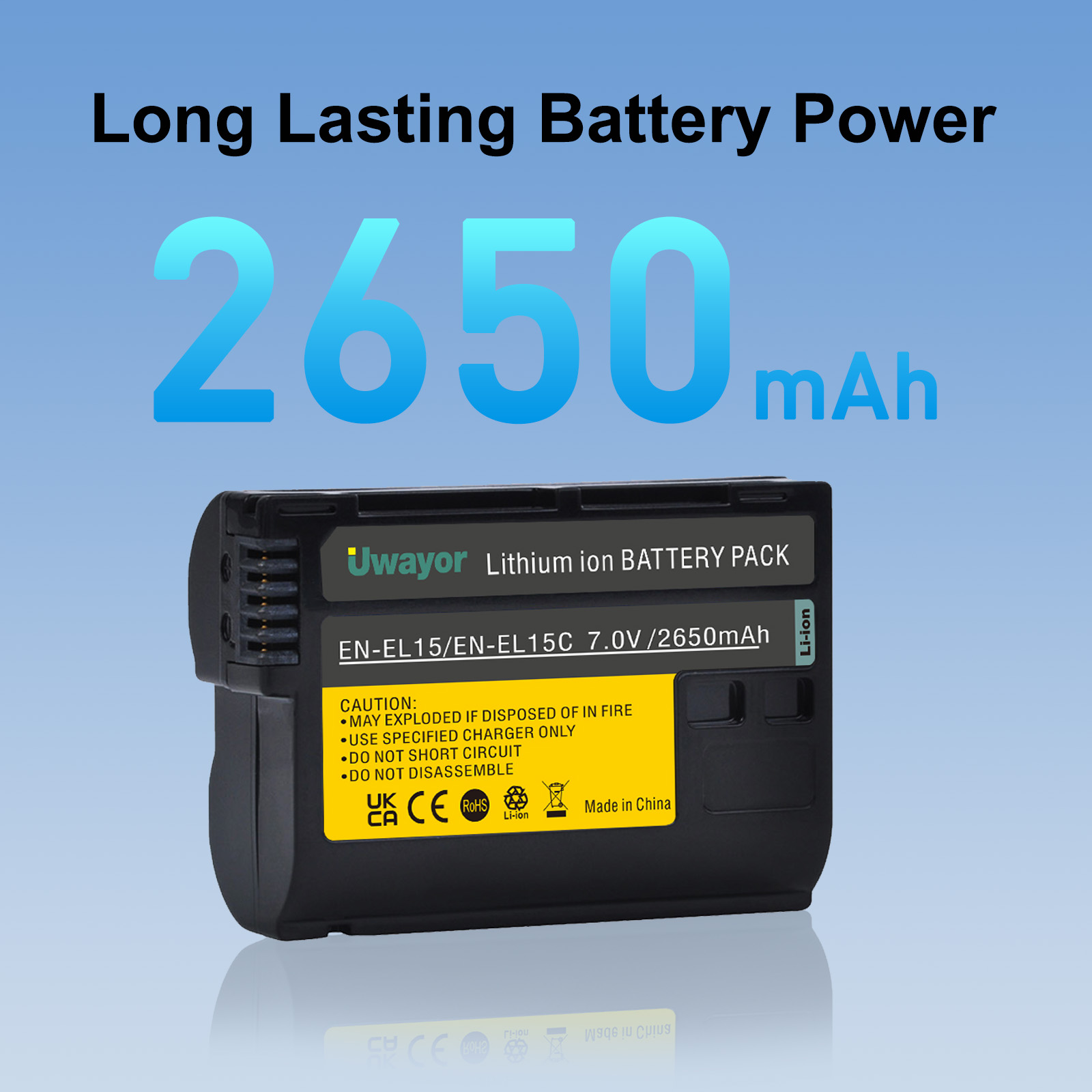 Batería Uwayor ENEL-15/ENEL15C - Nikon Camera Z6 Iii reseña y precio