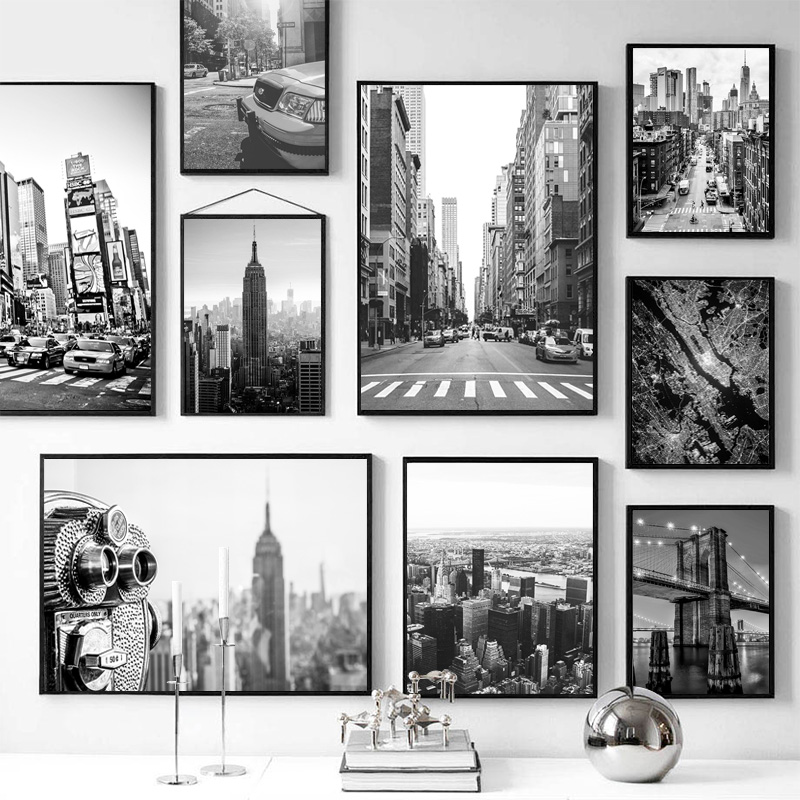 1 pieza de pintura en lienzo s - Photography Black And White reseña y precio