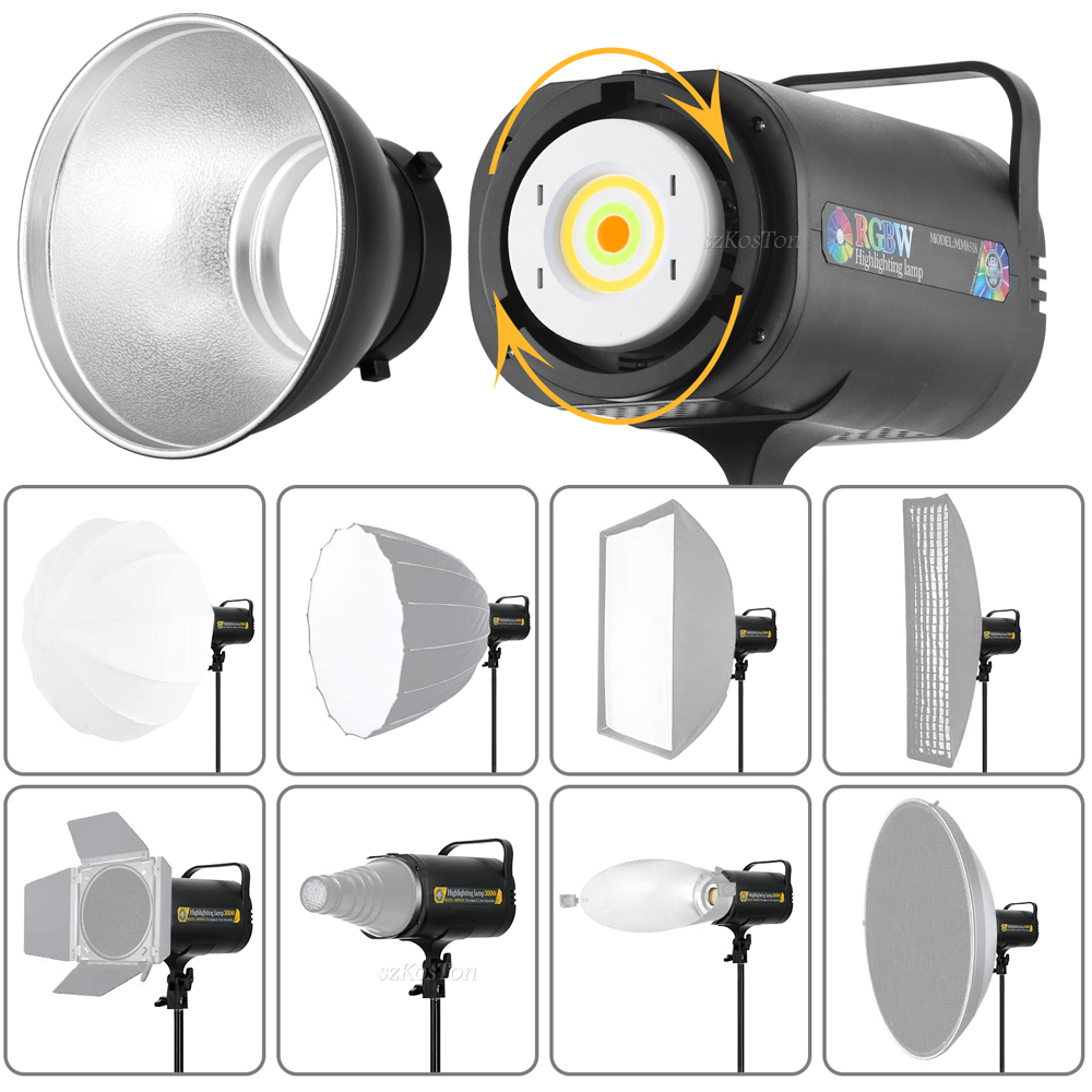 Luz LED RGB para vídeo, ilumin - Strobe Light Studio reseña y precio