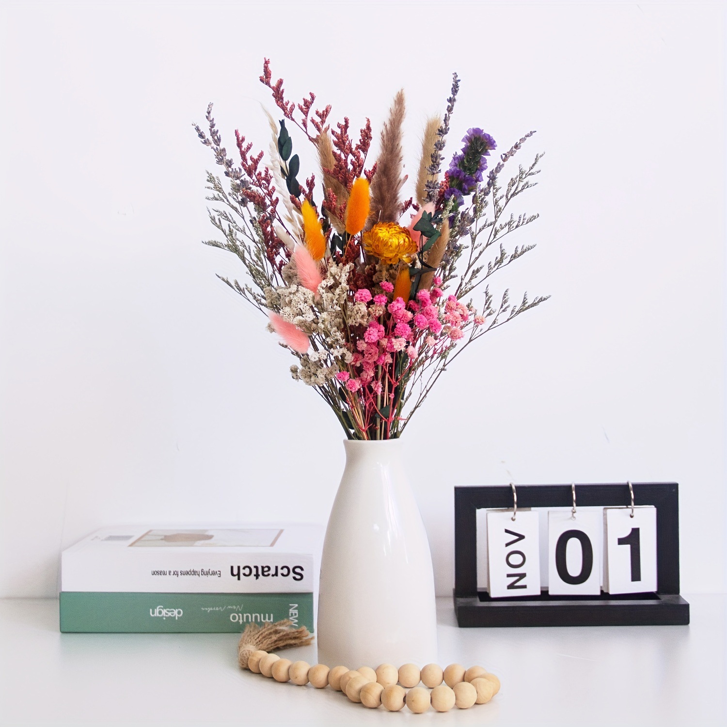 Ramo de Flores Secas Estilo IN - Photography Desk reseña y precio
