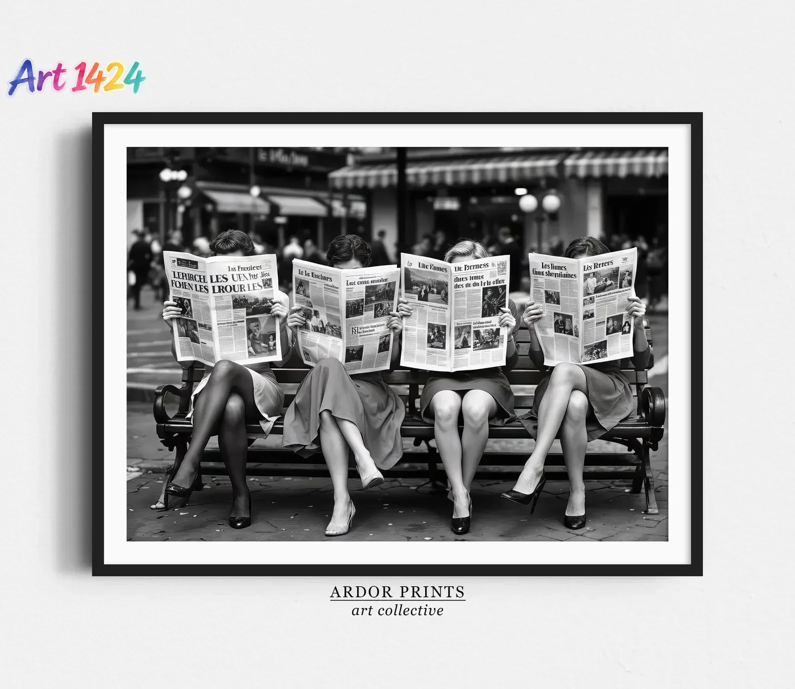 Impresión de una mujer leyendo - Photography Black And White reseña y precio