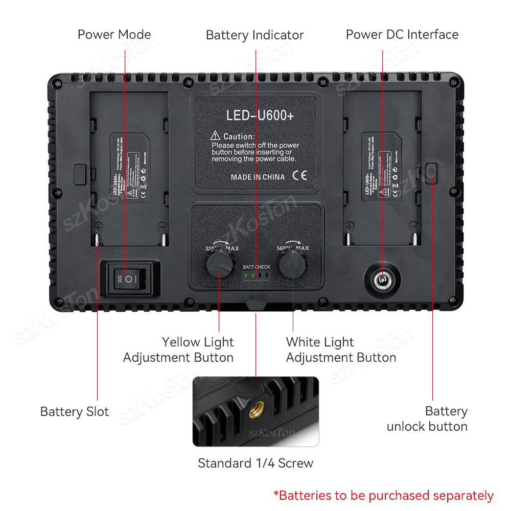 Panel de luz LED de relleno RG - Strobe Light Studio reseña y precio