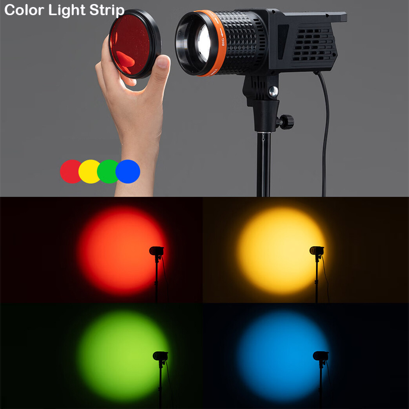 Lámpara LED de 40W, foco de lu - Strobe Light Studio reseña y precio